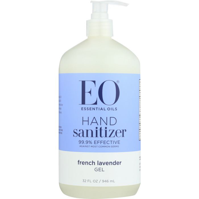 EO:  Hand Sanitizer Gel Lavender, 32 oz