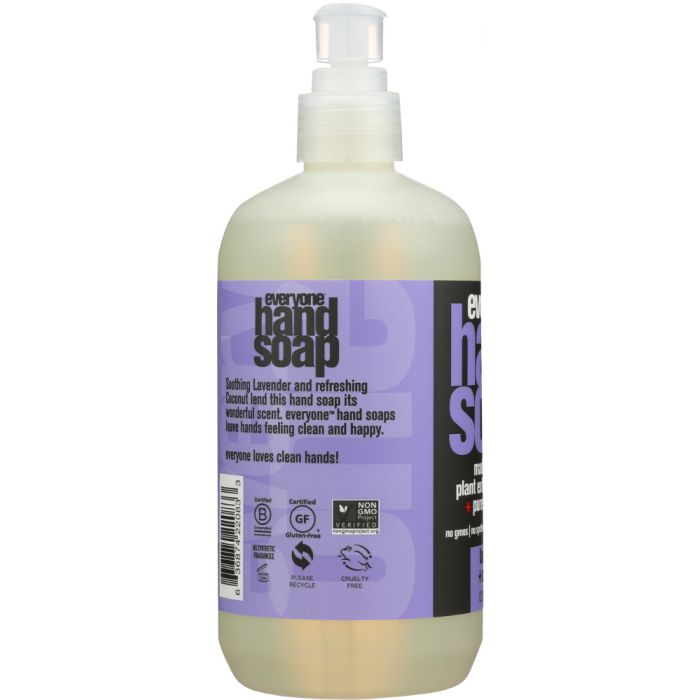 EVERYONE: Lavender + Coconut Hand Soap, 12.75 oz