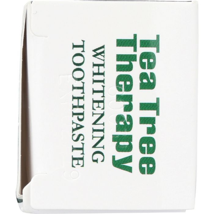 TEA TREE THERAPY: Natural Whitening Toothpaste with Tea Tree Oil, 3 oz