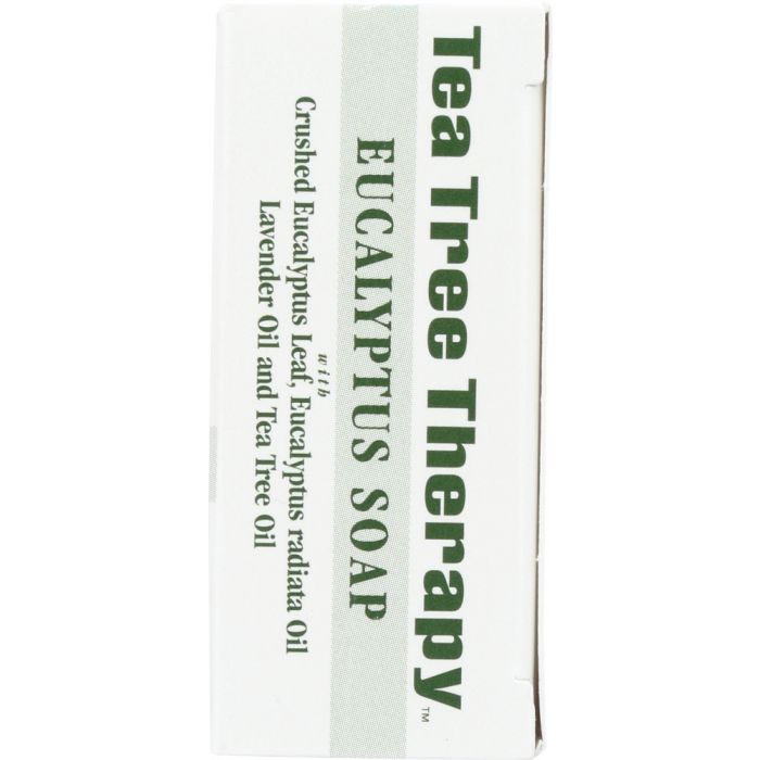 TEA TREE THERAPY: Eucalyptus Vegetable Base Soap, 3.5 oz