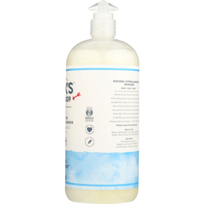 KIRKS: Wash 3 In 1 Fresh Scent, 32 oz