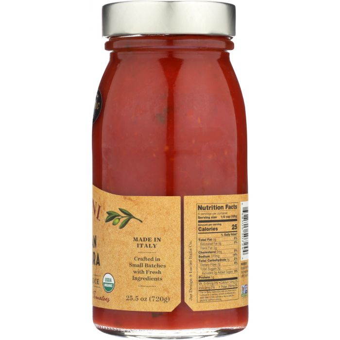 LUCINI: Sauce Tuscan Marinara Organic, 25.50 oz