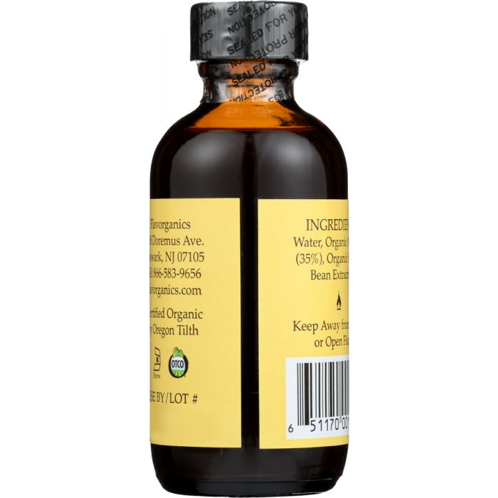 FLAVORGANICS: Organic Vanilla Extract, 2 oz