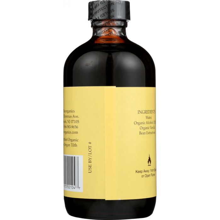 FLAVORGANICS: Extract Vanilla Organic, 8 oz