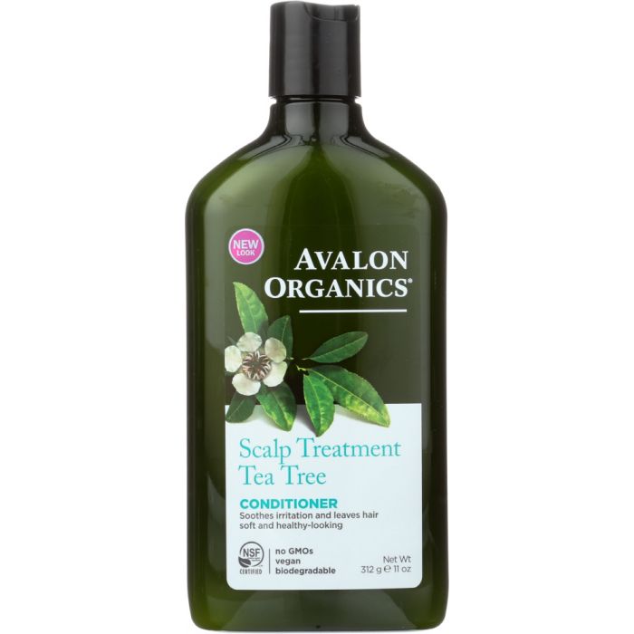 AVALON ORGANICS: Conditioner Scalp Treatment Tea Tree, 11 Oz