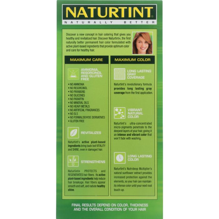 NATURTINT: Permanent Hair Color 7G Golden Blonde, 5.28 oz