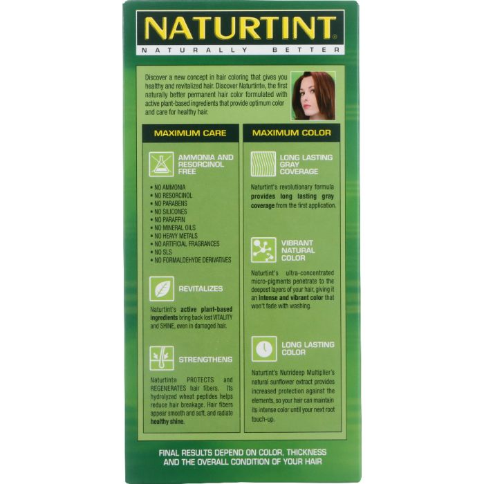 NATURTINT: Permanent Hair Color 7C Terracotta Blonde, 5.28 oz