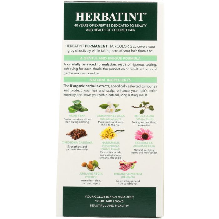 HERBATINT: Permanent Herbal Haircolor Gel 2N Brown, 4 oz