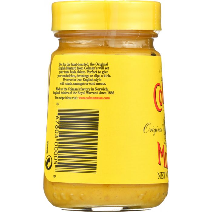 COLMANS: Original English Mustard, 3.53 oz