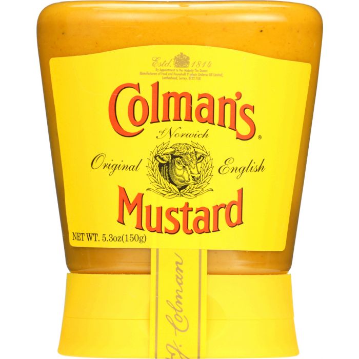 COLMAN'S: Original English Mustard Squeezable, 5.3 oz