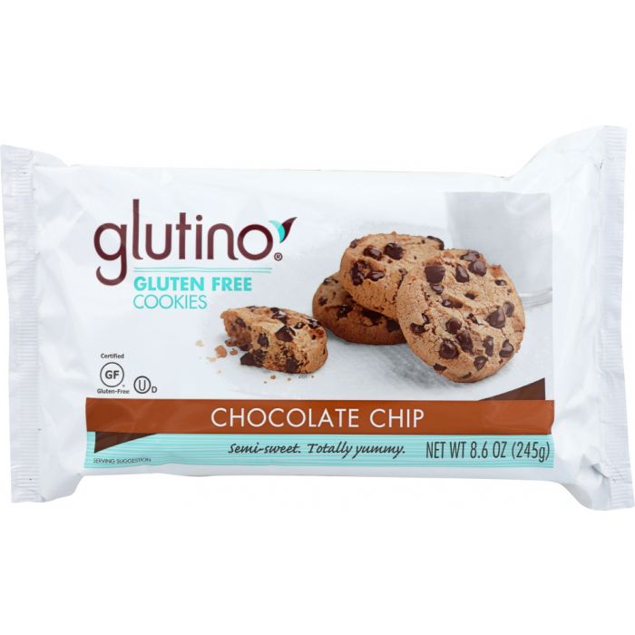 GLUTINO: Cookie Chocolate Chip, 8.6 oz