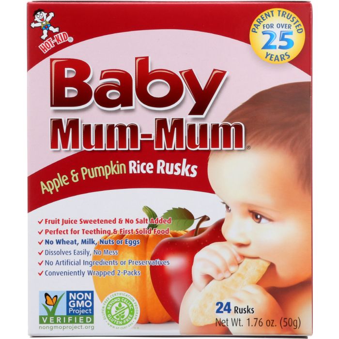 HOT KID: Mum Mums Baby Apple, 1.76 oz