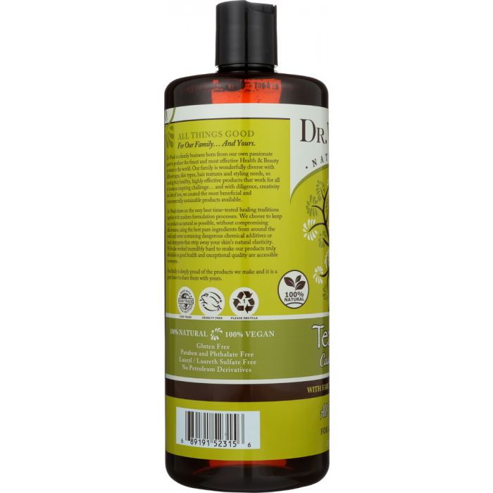 DR. WOODS: Castile Soap Tea Tree with Shea Butter, 32 Oz