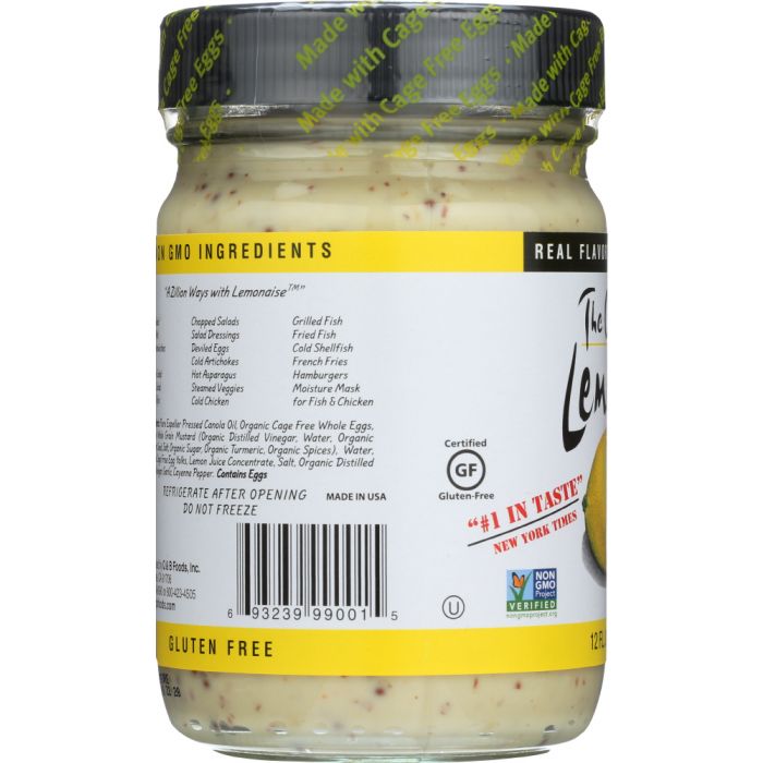 OJAI COOK: All Natural Lemonaise Original, 12 oz