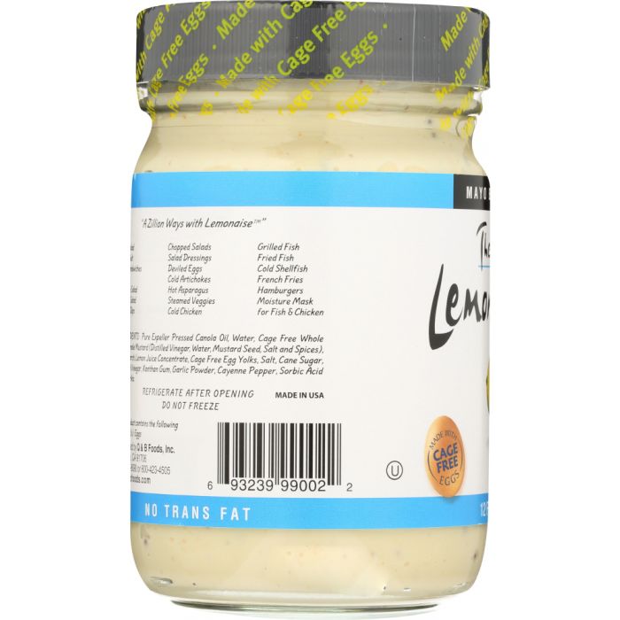 OJAI COOK: Lemonaise Light, 12 oz