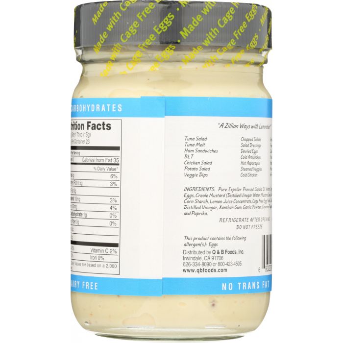 OJAI COOK: Lemonaise Light, 12 oz