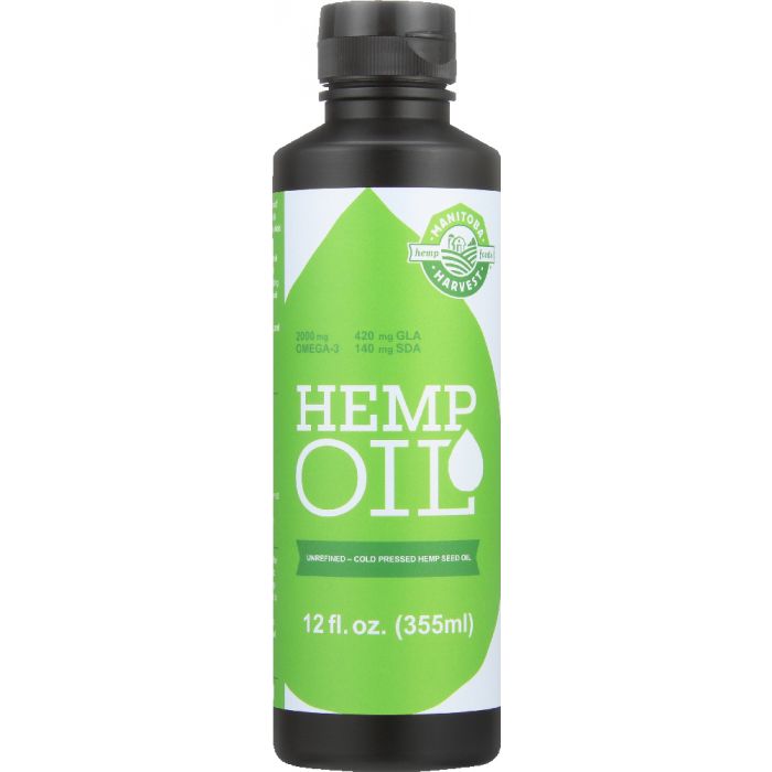 MANITOBA HARVEST: Natural Hemp Oil, 12 Oz