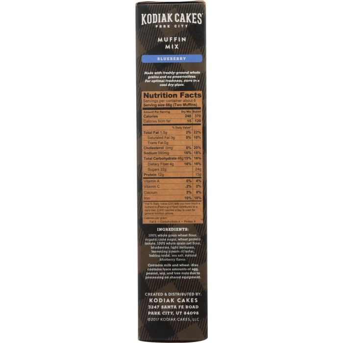 KODIAK: Blueberry Muffin Mix, 14 oz