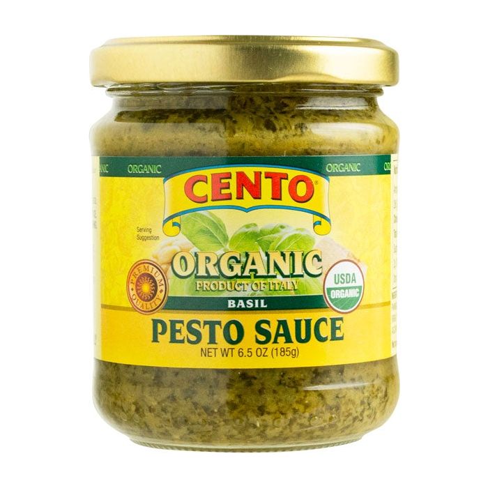 CENTO: Sauce Basil Pesto, 6.52 oz