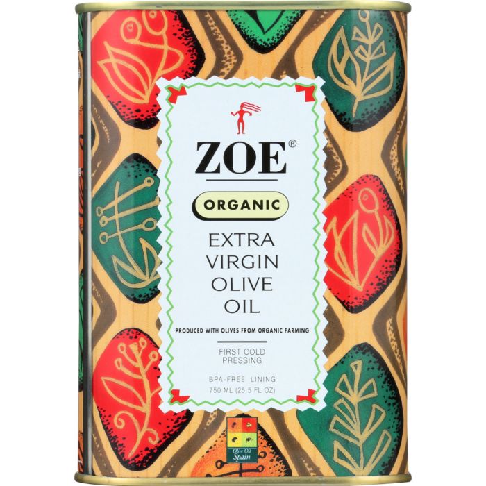 ZOE DIVA SELECT: Oil Olive Extra Virgin Organic, 25.5 oz