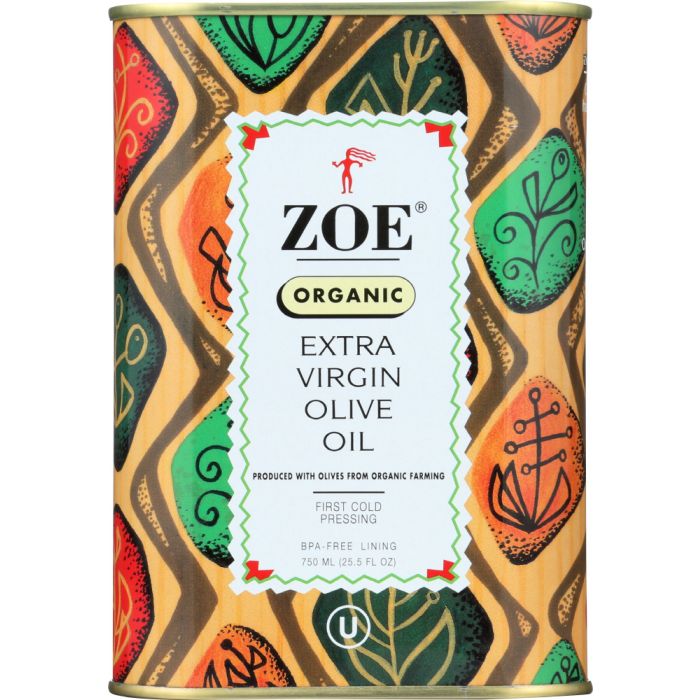 ZOE DIVA SELECT: Oil Olive Extra Virgin Organic, 25.5 oz