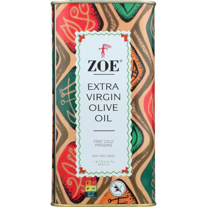 ZOE DIVA SELECT: Oil Olive Tin, 33.8 oz