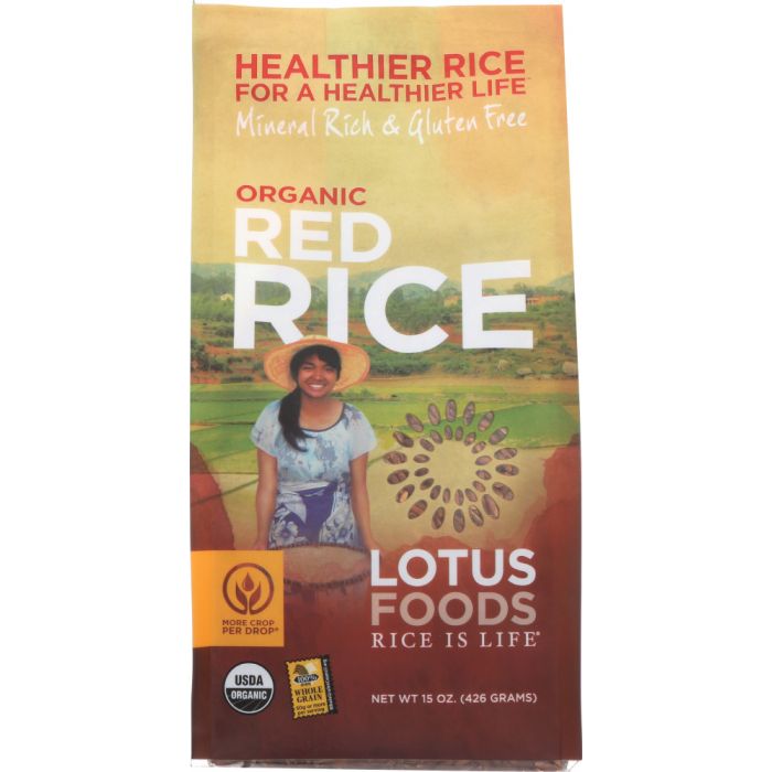 LOTUS FOODS: Organic Red Rice, 15 oz