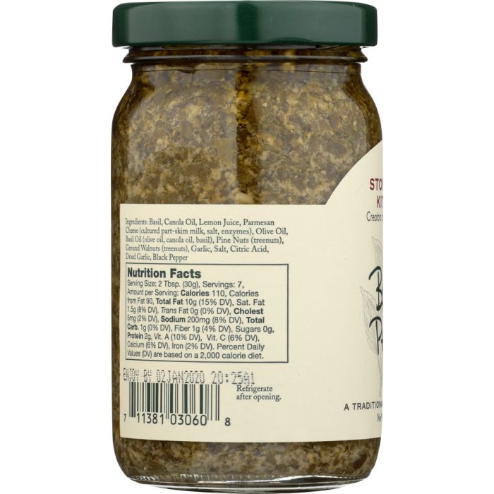 STONEWALL KITCHEN: Basil Pesto, 8 oz