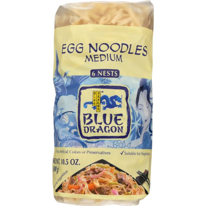 BLUE DRAGON: Noodle Egg Nest Medium, 10.5 oz