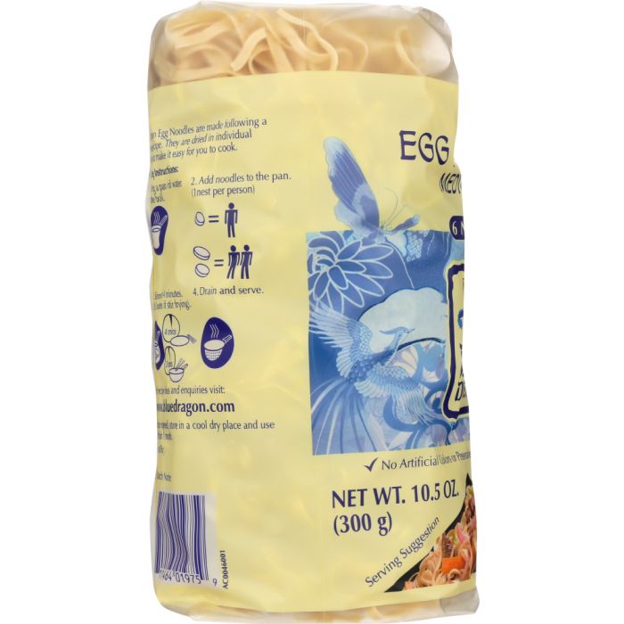 BLUE DRAGON: Noodle Egg Nest Medium, 10.5 oz