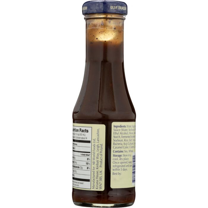 BLUE DRAGON: Honey Teriyaki Stir Fry Sauce, 8.5 oz