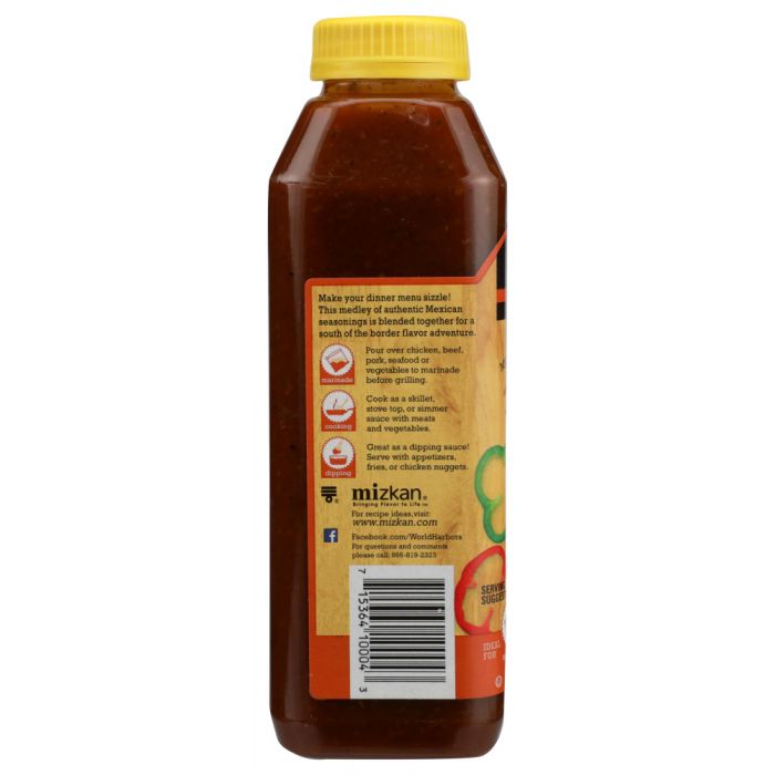 WORLD HARBORS: Sauce Fajita Mexican Style, 16 oz