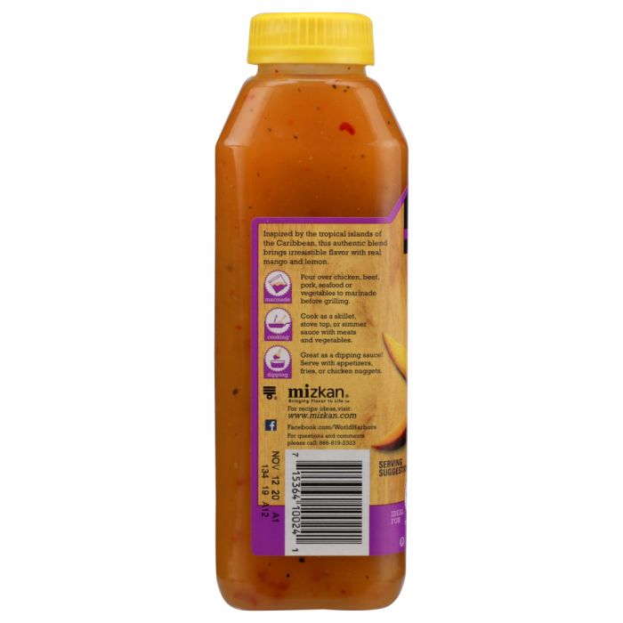 WORLD HARBORS: Sauce Island Style Mango, 16 oz