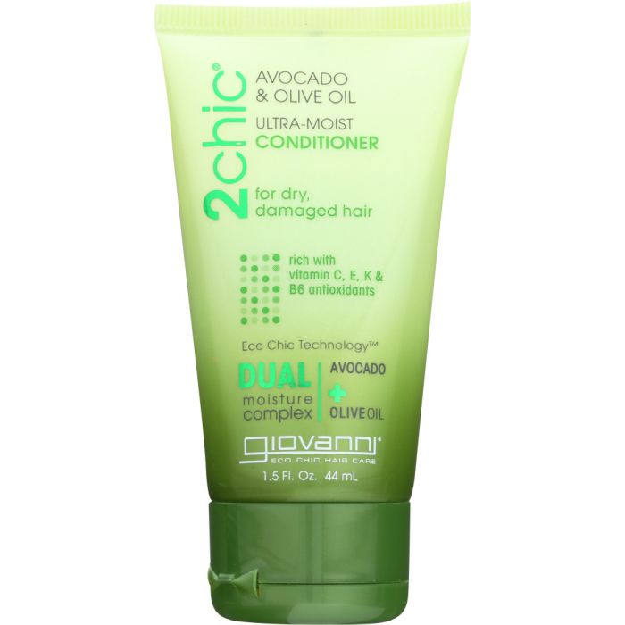 GIOVANNI COSMETICS: 2Chic Avocado and Olive Oil Conditioner, 1.5 fo