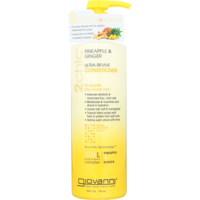 GIOVANNI COSMETICS: Pineapple Ginger Ultra-Revive Conditioner, 24 fo