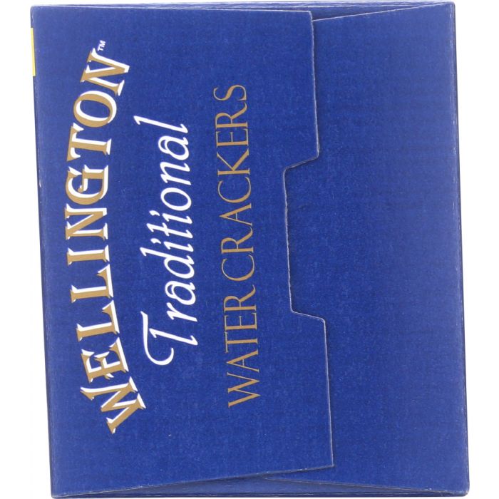 WELLINGTON: Traditional Water Crackers No Trans Fat, 4.4 oz