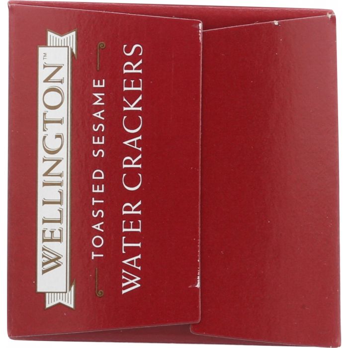 WELLINGTON: Toasted Sesame Water Cracker, 4.4 oz