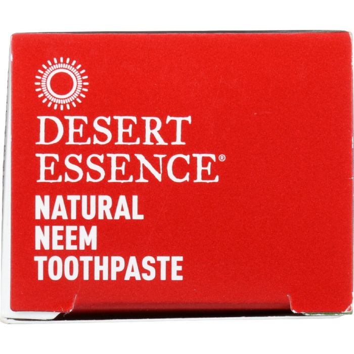 DESERT ESSENCE: Natural Neem Toothpaste Cinnamint, 6.25 oz