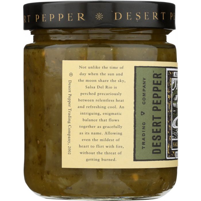 DESERT PEPPER: Salsa Del Rio Medium, 16 oz