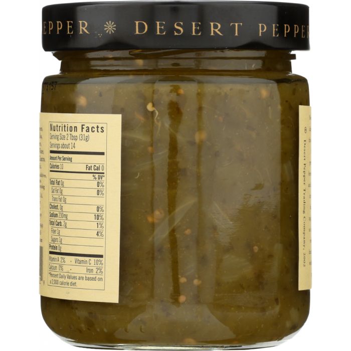 DESERT PEPPER: Salsa Del Rio Medium, 16 oz