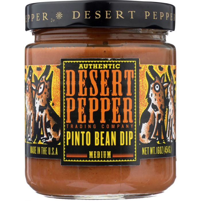 DESERT PEPPER: Pinto Bean Dip, 16 oz