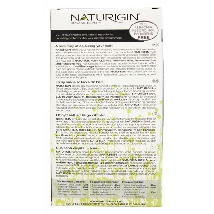 NATURIGIN: Hair Color 6.34 Medium Copper Blonde, 3.9 oz