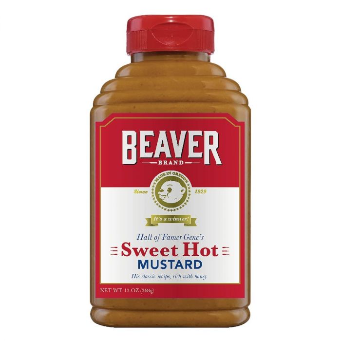 BEAVER: Mustard Sqz Sweet Hot, 13 oz