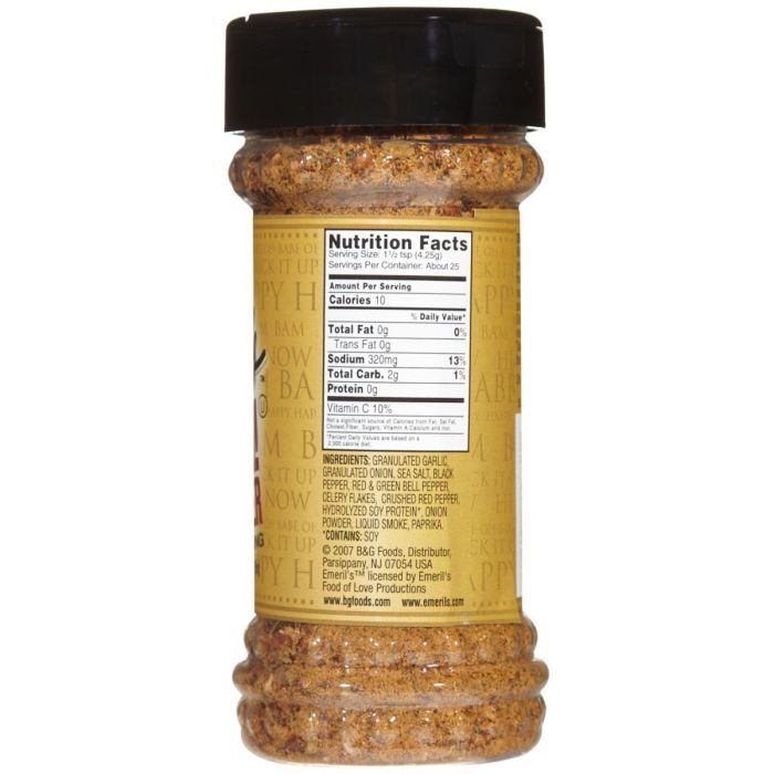 EMERILS: Bam Burger Seasoning, 3.72 oz