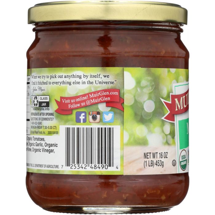 MUIR GLEN: Organic Mild Salsa, 16 oz