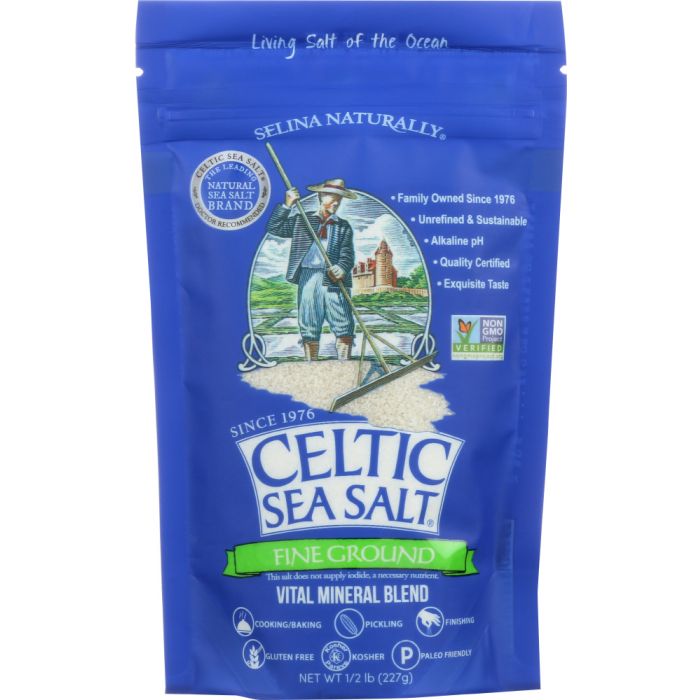 CELTIC: Sea Salt Fine Ground, 8 oz