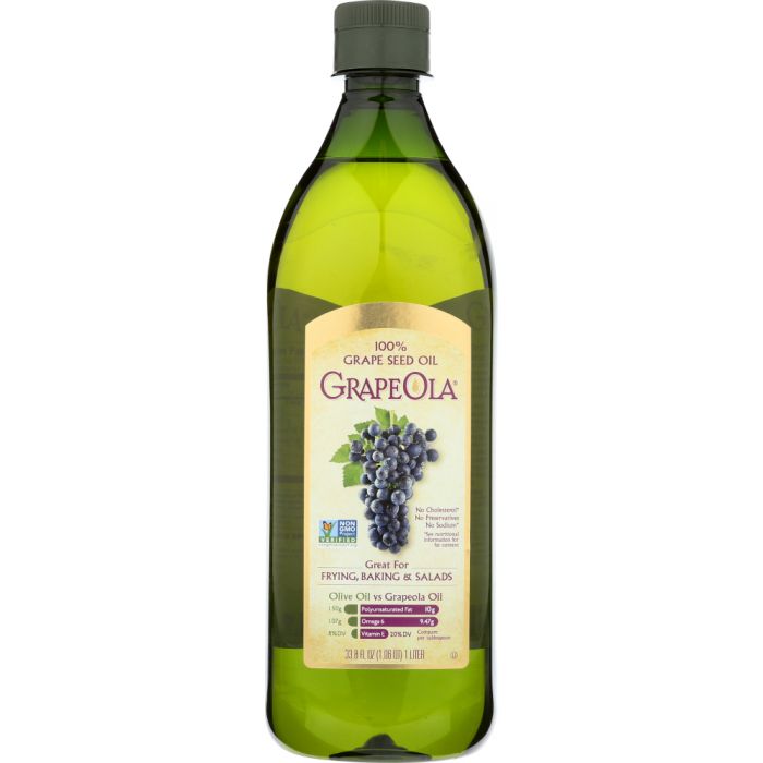 GRAPEOLA: Grape Seed Oil, 33.8 oz