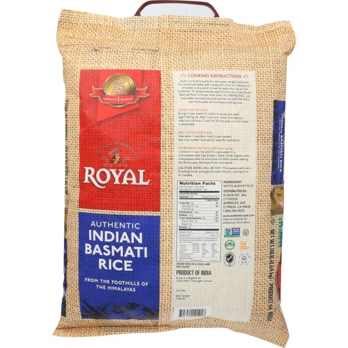 ROYAL: Basmati Rice, 10 lb