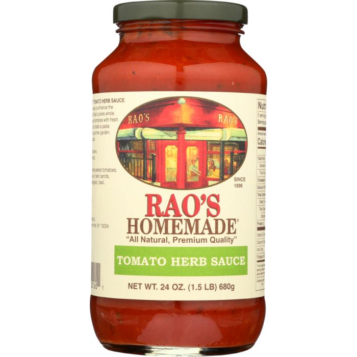 RAO'S HOMEMADE: Tomato Herb Sauce, 24 oz