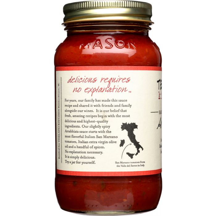 TERLATO KITCHEN: Sauce Arrabbiata Small Batch, 24 oz